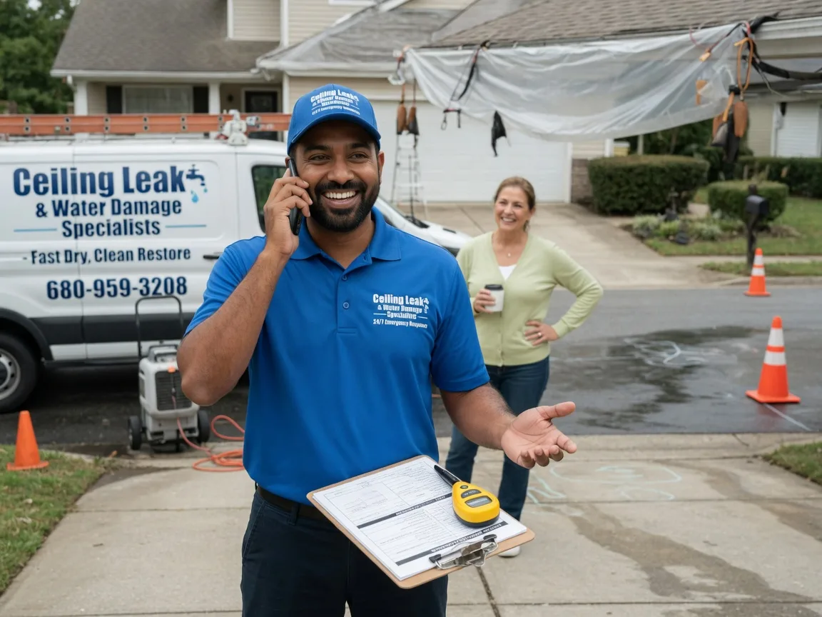 Ceiling Leak Cleanup Watertown, CT FAQs